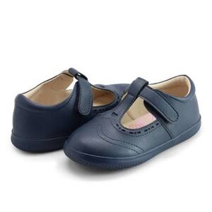 Livie and Luca Navy AMICA T-Strap Mary Jane’s